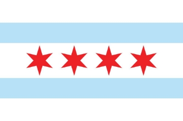Picture of Chicago, IL Flag- 2x3