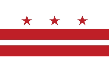 Picture of Washington, DC Flag- 2x3