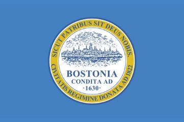 Picture of Boston, MA Flag- 4x6
