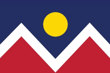 Picture of Denver, CO Flag- 4x6