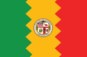 Picture of Los Angeles, CA Flag- 4x6