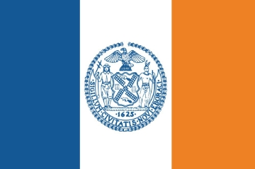 Picture of New York City, NY Flag- 4x6