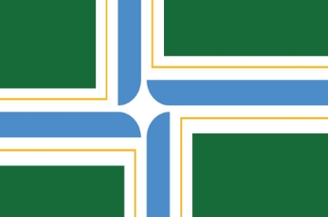 Picture of Portland, OR Flag- 4x6