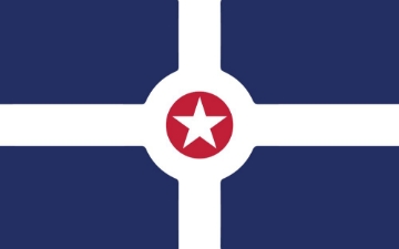 Picture of Indianapolis, IN Flag- 5x8