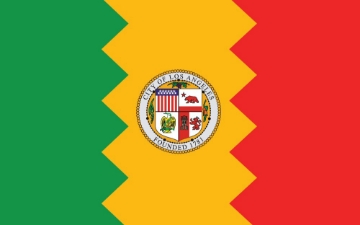 Picture of Los Angeles, CA Flag- 5x8