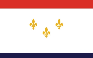 Picture of New Orleans, LA Flag- 5x8