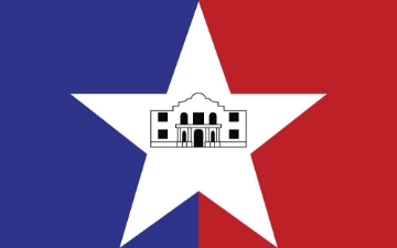 Picture of San Antonio, TX Flag- 5x8