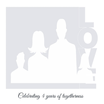 Picture of Metal Prints Anniversary 4 - 8x8