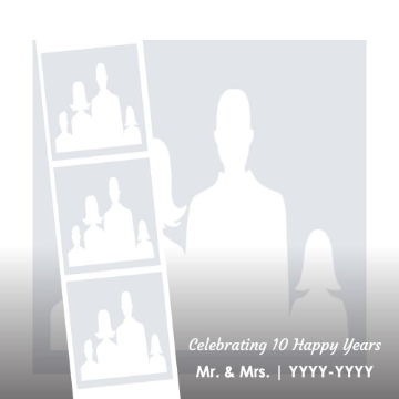 Picture of Metal Prints Anniversary 11 - 8x8