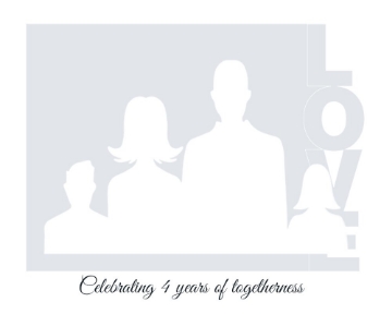 Picture of Metal Prints Anniversary 4 - 8x10