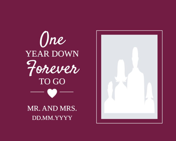 Picture of Metal Prints Anniversary 13 - 8x10