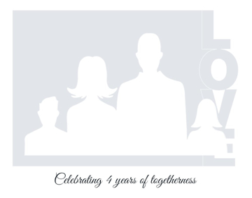 Picture of Metal Prints Anniversary 4 - 11x14