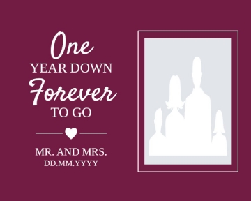 Picture of Metal Prints Anniversary 13 - 16x20