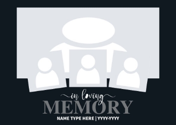Picture of Metal Prints In Memory 11 - 5x7