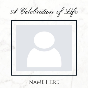 Picture of Metal Prints In Memory 10 - 12x12