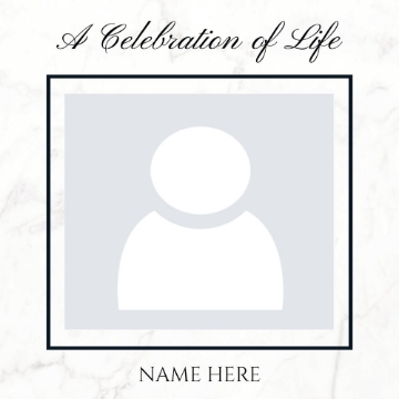 Picture of Metal Prints In Memory 10 - 16x16