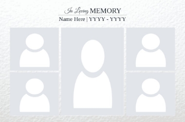 Picture of Metal Prints In Memory 12- 24x36