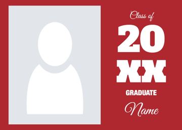 Picture of Metal Prints Graduation 1 - 5x7