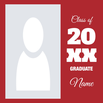 Picture of Metal Prints Graduation 1 - 8x8
