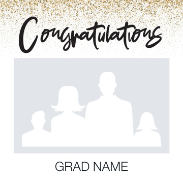 Picture of Metal Prints Graduation 2 - 8x8