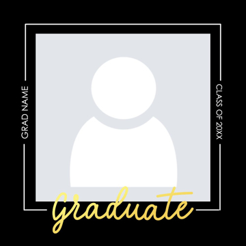 Picture of Metal Prints Graduation 4 - 8x8