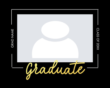 Picture of Metal Prints Graduation 4 - 8x10