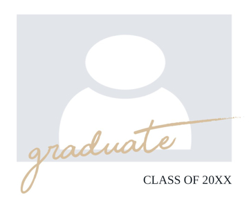 Picture of Metal Prints Graduation 5 - 8x10