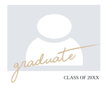 Picture of Metal Prints Graduation 5 - 11x14