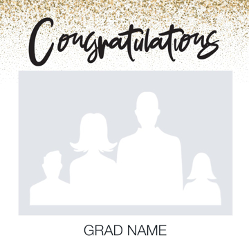 Picture of Metal Prints Graduation 2 - 12x12