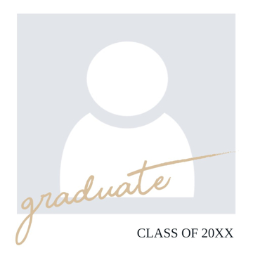 Picture of Metal Prints Graduation 5 - 12x12