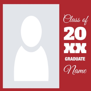 Picture of Metal Prints Graduation 1 - 16x16