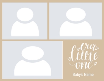 Picture of Metal Prints Baby 25 - 11x14