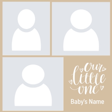 Picture of Metal Prints Baby 25 - 16x16