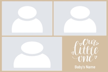 Picture of Metal Prints Baby 25- 24x36