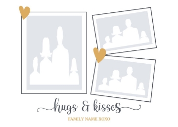 Picture of Metal Prints Family 12 - 5x7