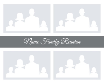 Picture of Metal Prints Family 32 - 8x10
