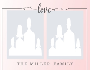 Picture of Metal Prints Family 2 - 11x14