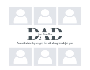 Picture of Metal Prints Family 26 - 11x14