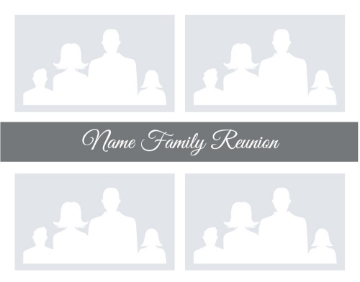 Picture of Metal Prints Family 32 - 11x14