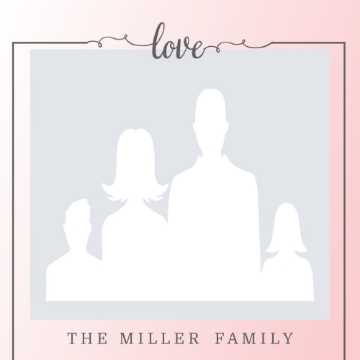 Picture of Metal Prints Family 2 - 16x16