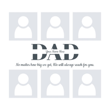 Picture of Metal Prints Family 26 - 16x16