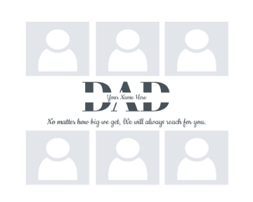 Picture of Metal Prints Family 26 - 16x20
