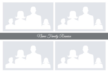 Picture of Metal Prints Family 32- 24x36