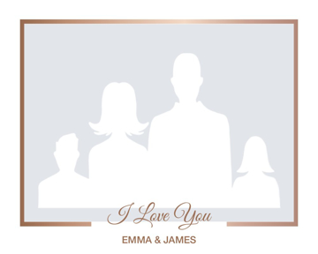 Picture of Metal Prints Wedding 1 - 8x10