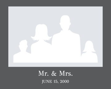 Picture of Metal Prints Wedding 2 - 8x10
