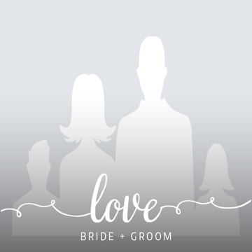 Picture of Metal Prints Wedding 4 - 12x12