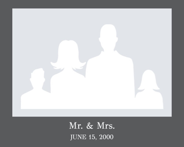 Picture of Metal Prints Wedding 2 - 16x20