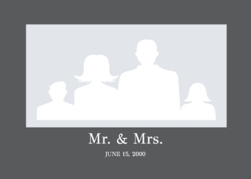 Picture of Acrylic Print Wedding 2 - 5x7