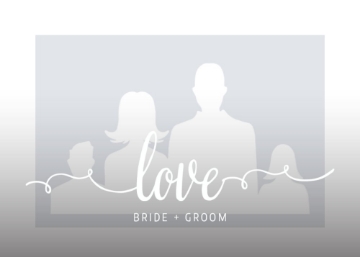 Picture of Acrylic Print Wedding 4 - 5x7