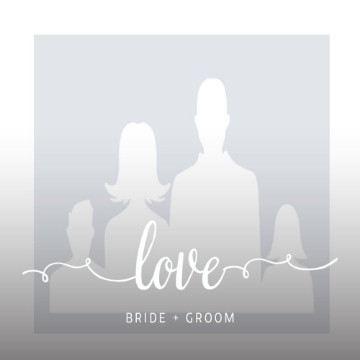 Picture of Acrylic Print Wedding 4 - 8x8